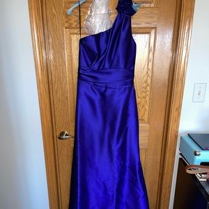 Purple Long Gown